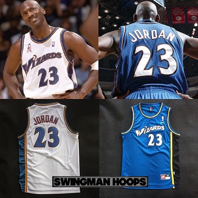 michael jordan wizards jersey